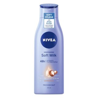 nivea soft milk 48h 250ml body lotion