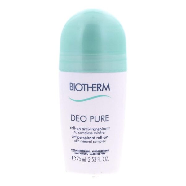 Biotherm deo pure roll on 75ml available at a cheaper price